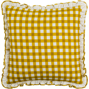 Melchor Medium Brown/Mustard Pillow Cover
