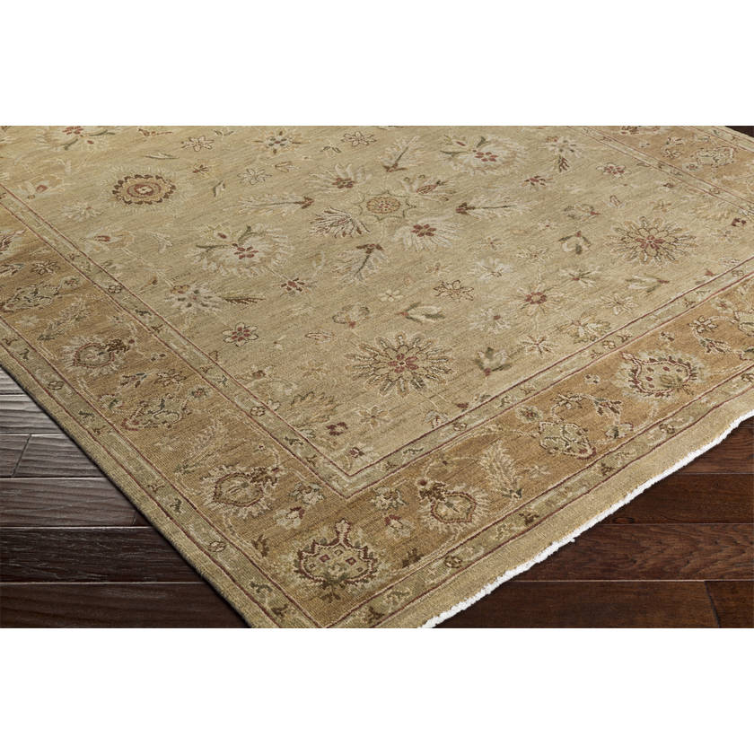 Donovin Modern Tan/Medium Brown Area Rug