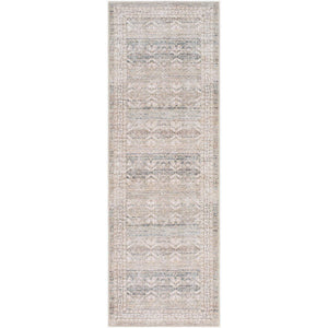Trivia Traditional Dark Brown Washable Area Rug