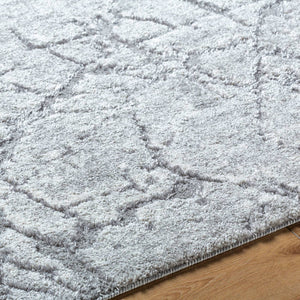 Dustee Cottage Metallic - Silver Area Rug