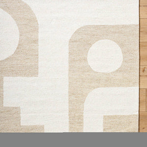 Duc Modern Cream Area Rug