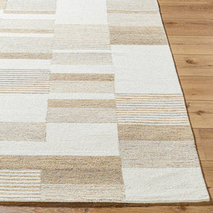 Brittainy Modern Medium Brown Area Rug