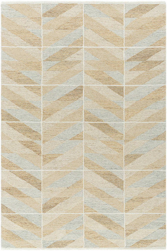 Micael Modern Medium Brown/Light Gray Area Rug