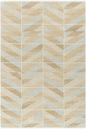 Micael Modern Medium Brown/Light Gray Area Rug