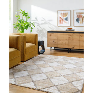 Tenesia Global Dark Brown Area Rug