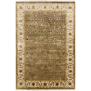 Serra Modern Beige/Olive Area Rug
