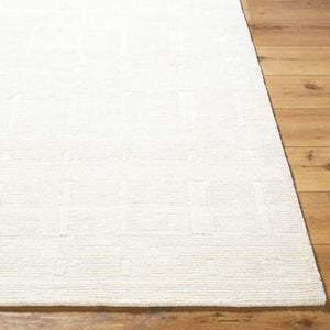 Rivkah Modern Ivory/Cream Area Rug