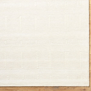 Rivkah Modern Ivory/Cream Area Rug