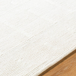 Rivkah Modern Ivory/Cream Area Rug