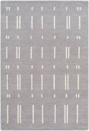 Rivkah Modern Slate Gray Area Rug