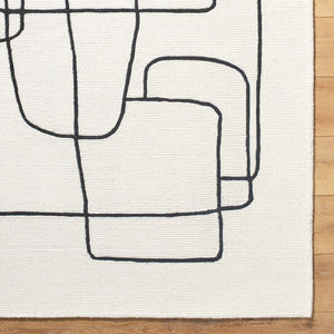 Uzoamaka Modern Ivory Area Rug