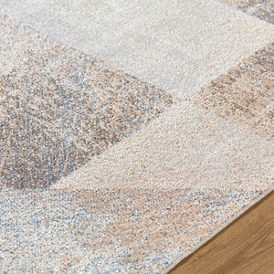 Terrell Modern Beige/Taupe Washable Area Rug