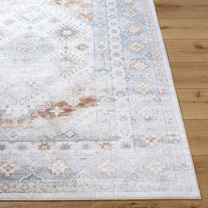 Stephen Traditional Ash Washable Area Rug