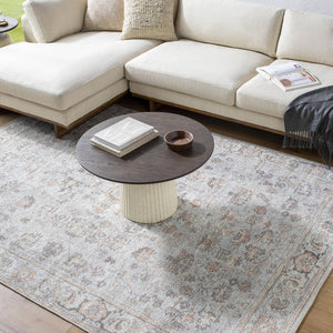 Olympic Traditional Gray/Tan Area Rug - Our PNW Home x Livabliss