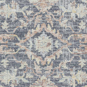 Olympic Traditional Charcoal/Sky Blue Area Rug - Our PNW Home x Livabliss