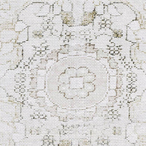 Rainier Traditional Cream/Light Brown Washable Area Rug - Our PNW Home x Livabliss