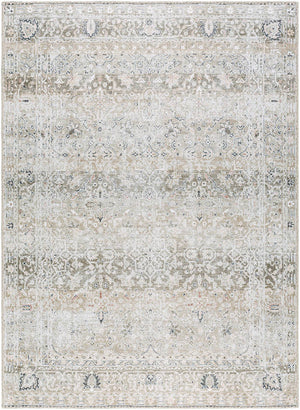 Rainier Traditional Brown Washable Area Rug - Our PNW Home x Livabliss