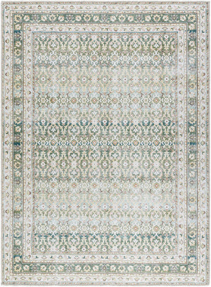 Rainier Traditional Olive Washable Area Rug - Our PNW Home x Livabliss