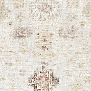 Spokane Traditional Ivory/Rust Area Rug - Our PNW Home x Livabliss