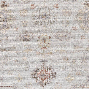 Spokane Traditional Ivory/Rust Area Rug - Our PNW Home x Livabliss