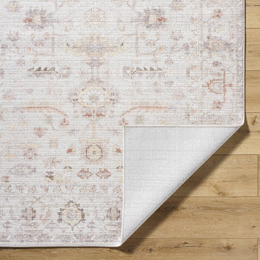 Spokane Traditional Ivory/Rust Area Rug - Our PNW Home x Livabliss