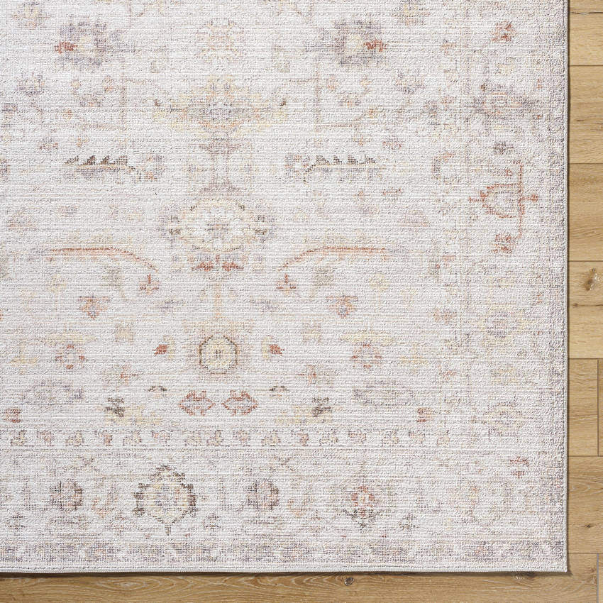 Spokane Traditional Ivory/Rust Area Rug - Our PNW Home x Livabliss