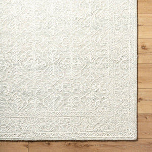 Henderson Traditional Light Silver Area Rug