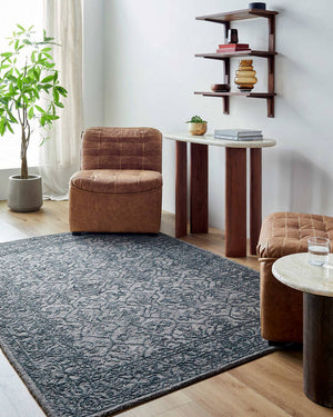 Henderson Traditional Charcoal Area Rug