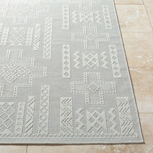 Towana Modern Light Gray Area Rug