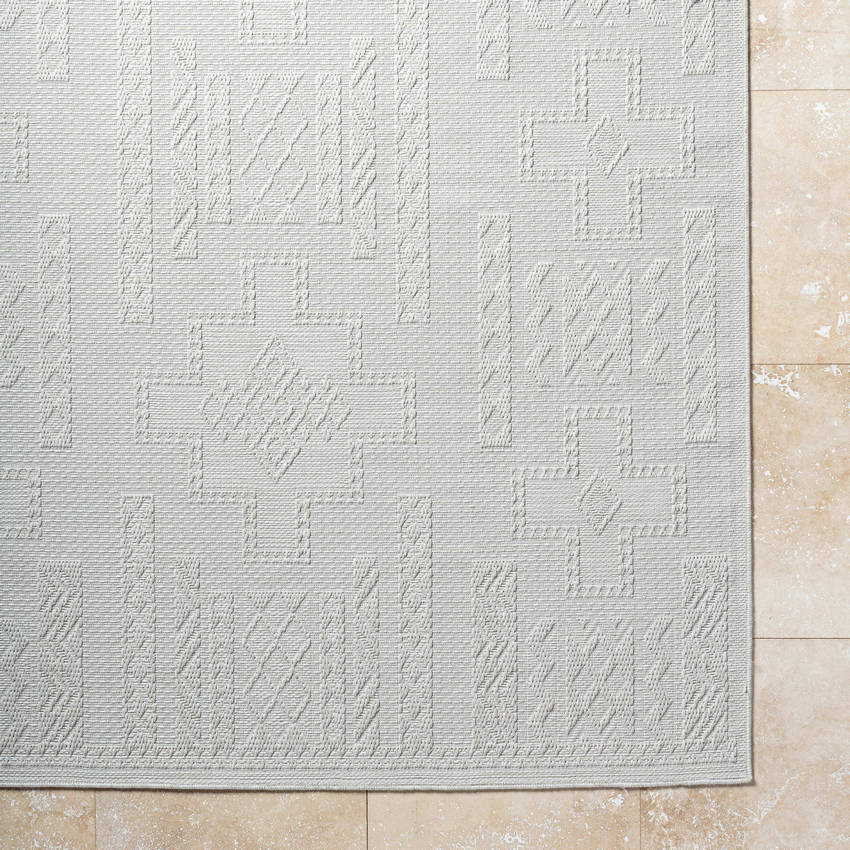 Towana Modern Light Gray Area Rug