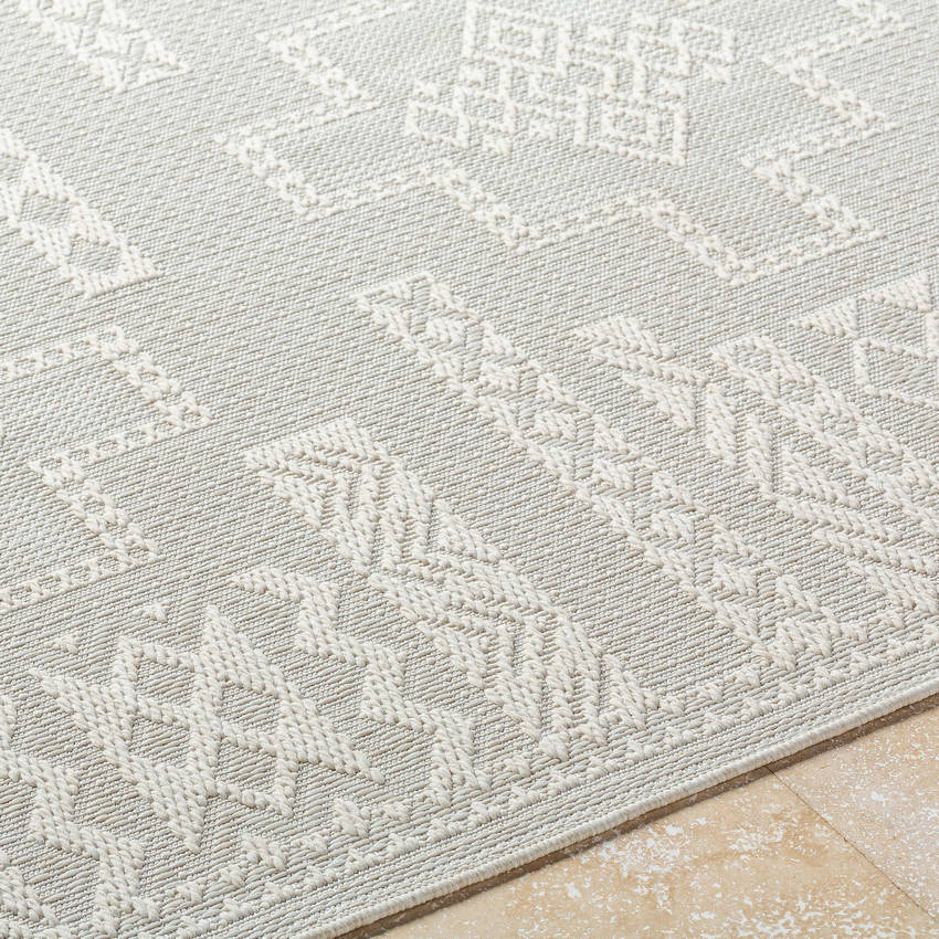 Towana Modern Light Gray Area Rug