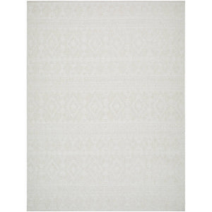 Teaira Modern Light Silver Area Rug