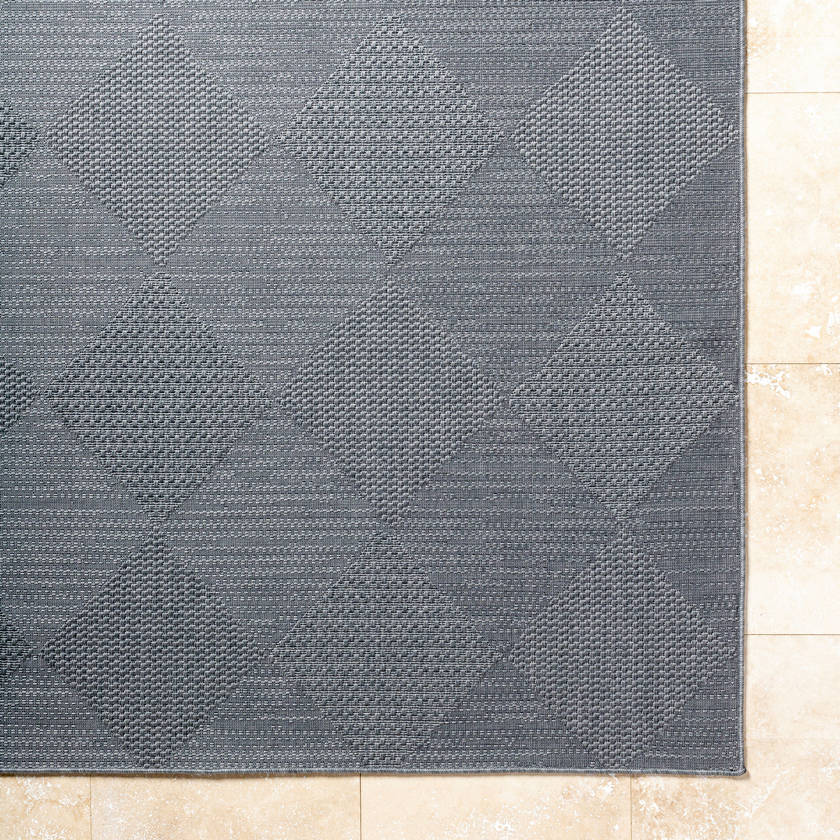 Kalem Modern Charcoal Area Rug