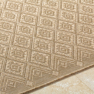 Selenia Cottage Light Brown Area Rug