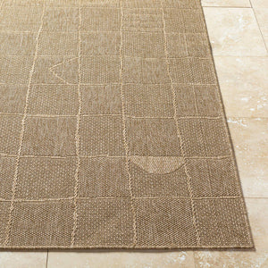 Devaris Modern Light Brown Area Rug