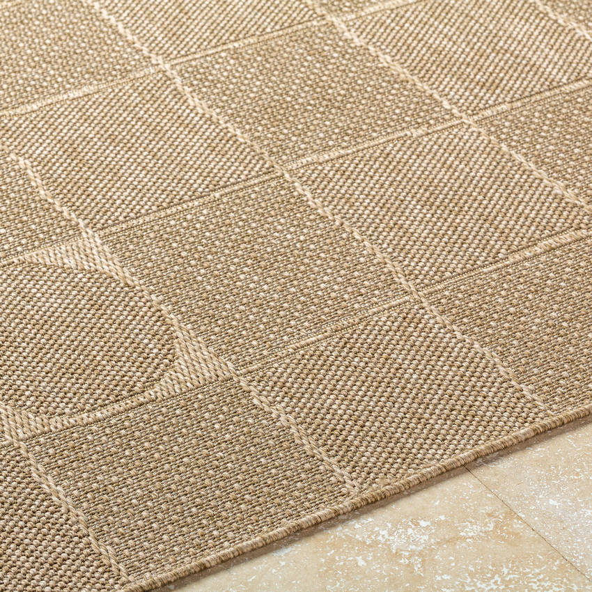 Devaris Modern Light Brown Area Rug