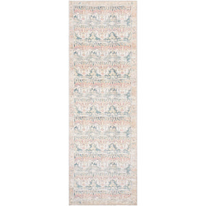 Jamilee Traditional Rust Washable Area Rug