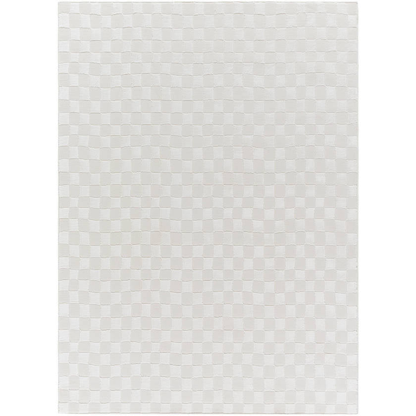 Ayleen Modern Ivory Washable Area Rug