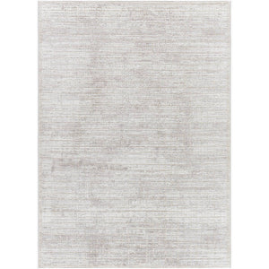 Maurissa Global Cream/Taupe Washable Area Rug