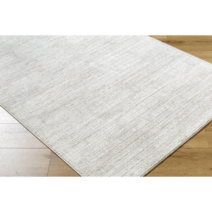Maurissa Global Cream/Taupe Washable Area Rug