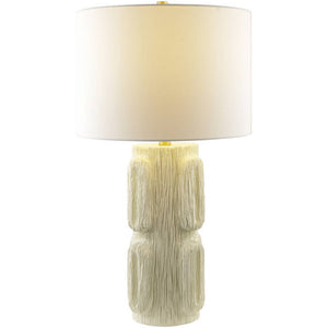 Evamarie Traditional Ivory Table Lamp