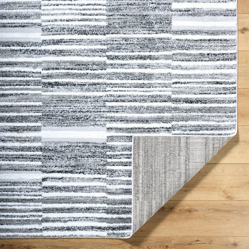 Karinne Modern Medium Gray Area Rug