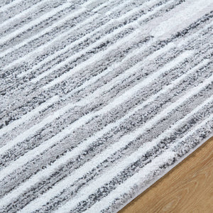 Karinne Modern Medium Gray Area Rug