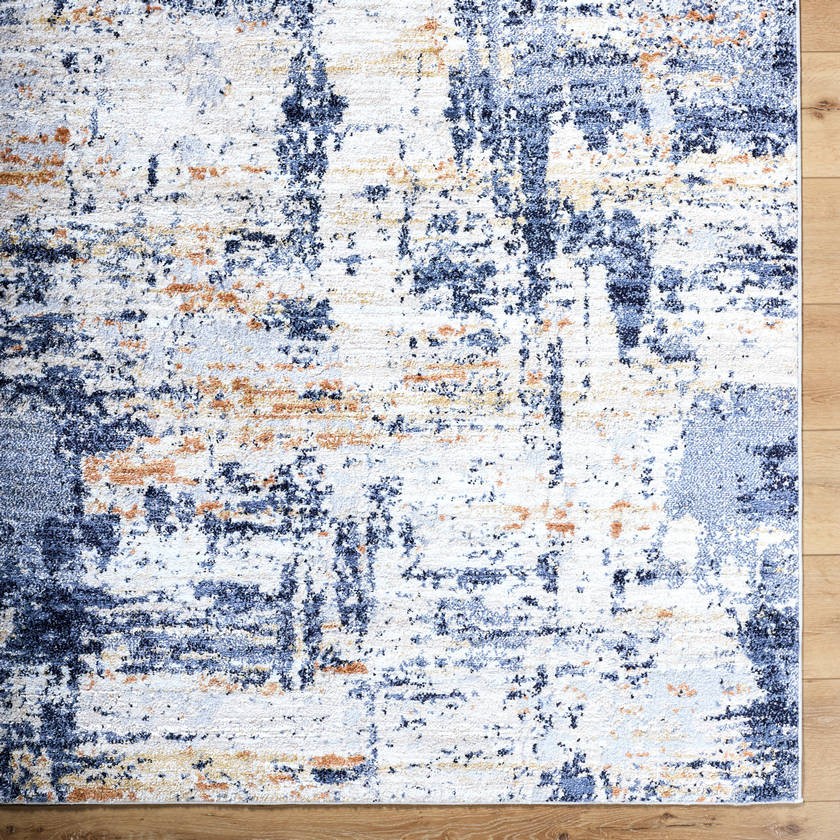Jatoya Modern Navy Area Rug