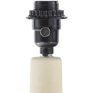 Eiman Rustic White/Cream Table Lamp