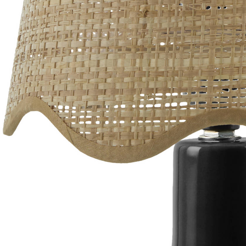 Rondy Rustic Black Table Lamp