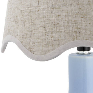 Rondy Rustic Blue/Wheat Table Lamp