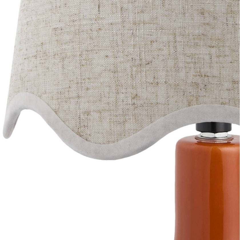 Rondy Rustic Red/Wheat Table Lamp