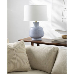 Ginny Traditional Blue Table Lamp