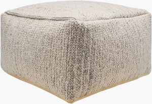 Vanesa Cream Pouf